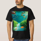 World Sea grass Day T-shirt (Voorkant)