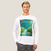 World Sea grass Day Tri-Blend Shirt (Voorkant)