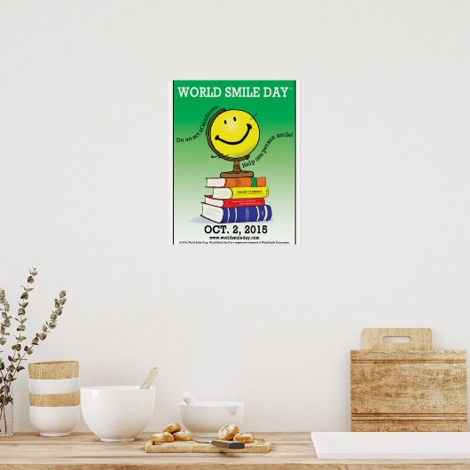 World Smile Day® 2015 Poster (Keuken)