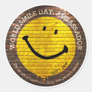 World Smile Day® 2016 Stickers