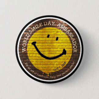 World Smile Day® Ambassadeur 2016 Button
