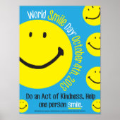 World Smile Day Poster 12x16 (Voorkant)