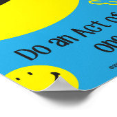 World Smile Day Poster 12x16 (Hoek)