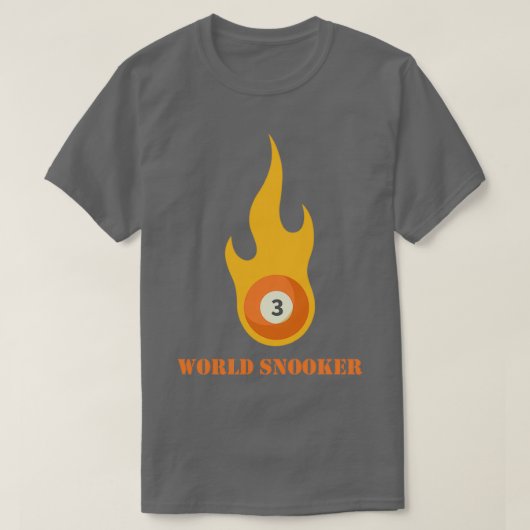 World Snooker T-shirt (Design voorkant)