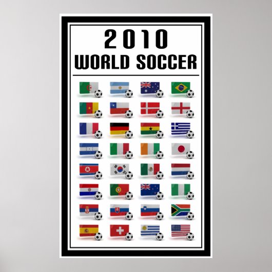 World Soccer Poster (Voorkant)