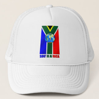 World Soccer South Africa Voetbal wereldbol Trucker Pet