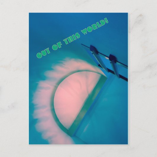 World space sky heavens Out of This World Briefkaart (Voorkant)