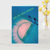 World space sky heavens Out of This World Kaart (Gele Bloem)