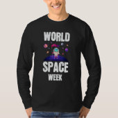 World Space Week World T-shirt (Voorkant)