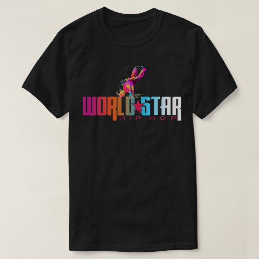 world star hip hop wshh trending Classic Essential T-shirt (Design voorkant)