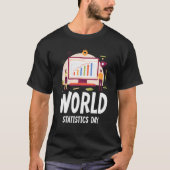 World Statistics Day Verenigde Naties T-shirt (Voorkant)
