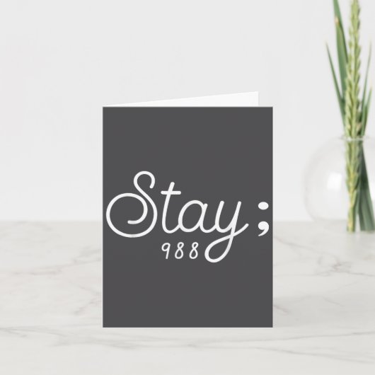 World Suicide Prevention Awareness Day Men Women S Kaart (Voorkant)