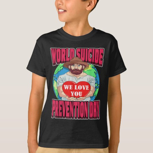 World Suicide Prevention Day Motivational Dad Sept T-shirt (Voorkant)