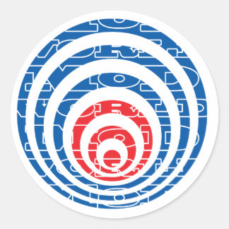 World Target Ronde Sticker