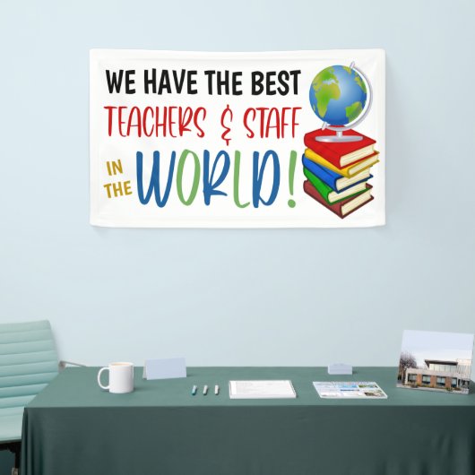 World Theme Teacher Appreciation Banner (Beurs)