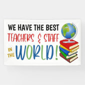 World Theme Teacher Appreciation Banner (Horizontaal)
