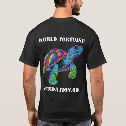 World Tortoise Foundation Front and Back T-shirt (Achterkant)