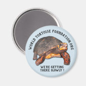 World Tortoise Foundation magneet (Voorkant / Achterkant)