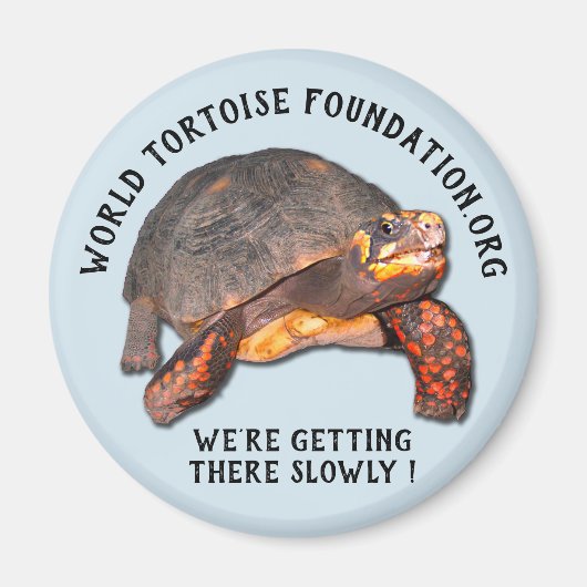 World Tortoise Foundation magneet (Voorkant)