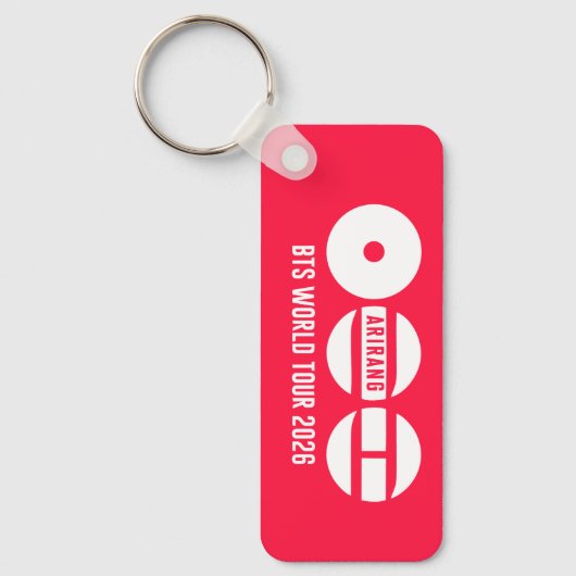 World Tour Arirang 2.0 Sleutelhanger (Voorkant)