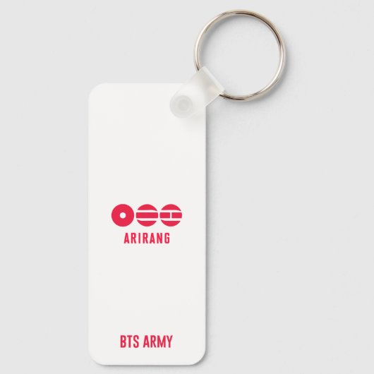 World Tour Arirang 2.0 Sleutelhanger (Achterkant)