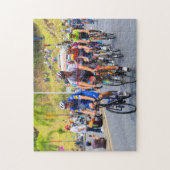 World Tour Cycling Race Jigzaag Puzzle Legpuzzel (Verticaal)