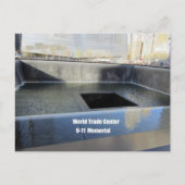 World Trade Center, 9/11 Memorial Briefkaart (Voorkant)