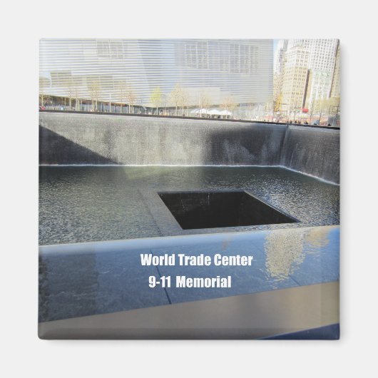 World Trade Center, 9/11 Memorial Magneet (Voorkant)