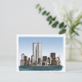 World Trade Center Briefkaart (Staand voorkant)