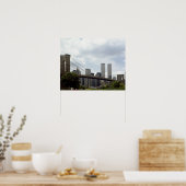 World Trade Center, Brooklyn Bridge, New York Poster (Keuken)
