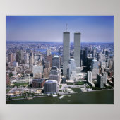 World Trade Center en NYC skyline Poster (Voorkant)
