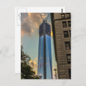 World Trade Center Freedom Tower NYC Briefkaart (Voorkant / Achterkant)