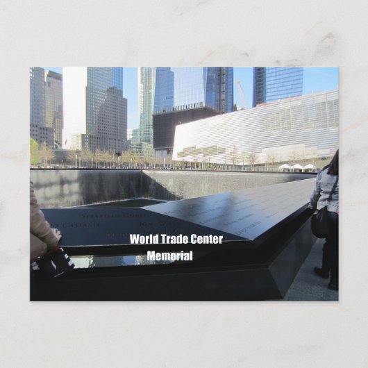 World Trade Center Memorial, New York Briefkaart (Voorkant)