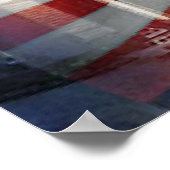 World Trade Center met vlaggenPoster Poster (Hoek)