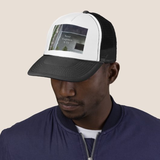 World Trade Center New York City Trucker Pet (In situ)