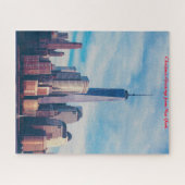 World Trade Center New York.kerstcadeautjes Legpuzzel (Horizontaal)