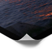 World Trade Center op zonsondergang Poster (Hoek)