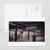 World Trade Center-station, NYC Briefkaart (Voorkant / Achterkant)