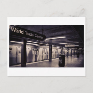 World Trade Center-station, NYC Briefkaart