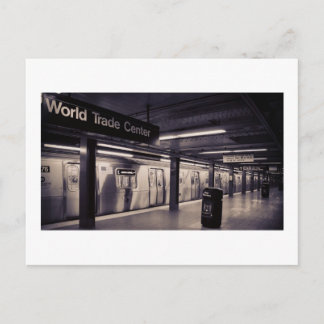 World Trade Center Subway Station - NYC Briefkaart