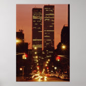 World Trade Center te Dusk Poster (Voorkant)
