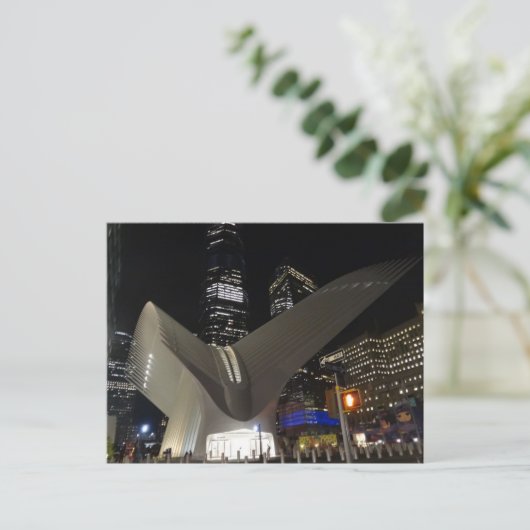 World Trade Center TransportHub #1 Briefkaart (Staand voorkant)