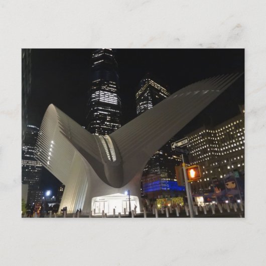 World Trade Center TransportHub #1 Briefkaart (Voorkant)