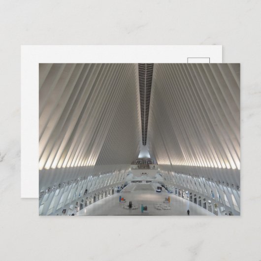 World Trade Center TransportHub #3 Briefkaart (Voorkant / Achterkant)