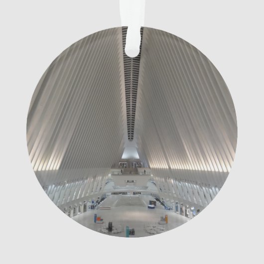 World Trade Center TransportHub #3 Ornament (achterkant)