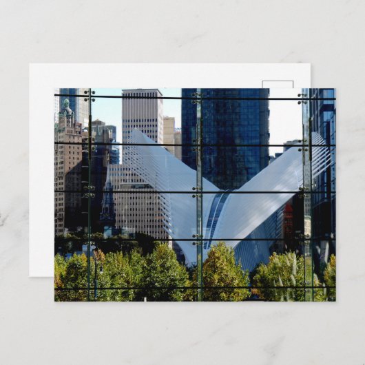 World Trade Center TransportHub, NY Briefkaart (Voorkant / Achterkant)