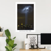 World Trade Center Tribute Light Poster (Thuiskantoor)