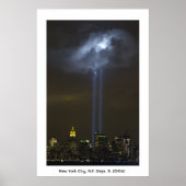 World Trade Center Tribute Light Poster (Voorkant)