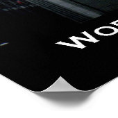 World Trade Center, Twin Towers, New York Poster (Hoek)