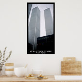 World Trade Center, Twin Towers, New York Poster (Keuken)